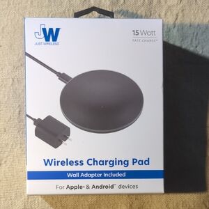 JW Black Wireless Charging Pad Only $15